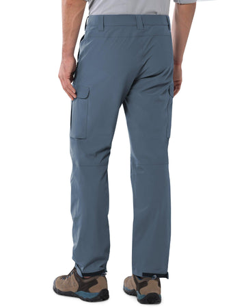 1.10 lbs/10000 mmH2O Index/10000 Level Breathable  Men's Rain Pants with 4 Multi Pockets and Adjustable Design 33,000ft